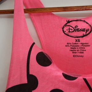 Disney Tops - Bright Pink Minnie Mouse Tank Top Disney Tops - Bright Pink Minnie Mouse Tank Top